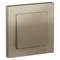 Systeme Electric AtlasDesign шампань выключатель 1-клавишный сх.1, 10АХ, в сборе ATN000512 - фото 70946