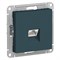 Systeme Electric AtlasDesign изумруд розетка компьютерная RJ45, кат. 6A, механизм ATN000886 - фото 71033