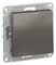 Systeme Electric AtlasDesign сталь выключатель 1-клавишный 2-полюсный, 10А, механизм ATN000921 - фото 71202