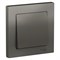 Systeme Electric AtlasDesign сталь выключатель 1-клавишный сх.1, 10АХ, в сборе ATN000912 - фото 71203
