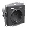 Systeme Electric AtlasDesign базальт розетка 16А с 2 USB A+C, 5В/2,4А/3,0А, 2х5В/1,5А, механизм ATN001432 - фото 71243