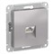 Systeme Electric AtlasDesign алюминий розетка компьютерная RJ45, механизм ATN000383 - фото 71349