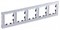 Systeme Electric AtlasDesign Nature стекло алюминий рамка 5-ая, универсальная ATN320305 - фото 71358