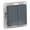 Systeme Electric AtlasDesign грифель выключатель 2-клавишный с самовозвратом, сх.2, 10А, механизм ATN000717 - фото 71412