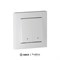 Systeme Electric AtlasDesign Smart Белый Выключатель 2-кл с подсв., Zigbee, сх.5, L+N, 10А, мех. ATN000153Z - фото 71522