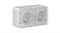 Systeme Electric AtlasDesign Profi54 Наруж Серый Розетка двойная с/з со шт.16А ATN543026 - фото 71610