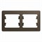 Glossa шоколад рамка 2-ая, горизонтальная GSL000802 - фото 71740