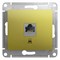 Glossa фисташковый розетка компьютерная RJ45 кат.5E GSL001081K - фото 72153