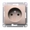 Systeme Electric Glossa Сосна Розетка без заземления, 16А, механизм GSL001541 - фото 72304