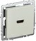 IEK Brite Base бежевый розетка HDMI BR-H10-K10 - фото 73584