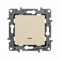 Legrand Etika слоновая кость выключатель 1-клавишный с подсветкой, 10А, Винтовые клеммы 672303 - фото 74971