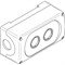 ABB MEP-2-0 Корпус кнопочного поста на 2 элемента пластиковый 1SFA611812R1000 - фото 77988