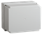 IEK Коробка КМ41273 распаячная для о/п 240х195х165 мм IP44 (RAL7035, кабельные вводы 5 шт) UKO10-240-195-165-K41-44 - фото 86574