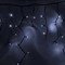 NEON-NIGHT Гирлянда Айсикл (бахрома) светодиодный, 5,6 х 0,9 м, с эффектом мерцания,черный провод "КАУЧУК", 230 В, диоды белые, 240 LED 255-255 - фото 90702