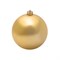 Елочная фигура Шар, 15 см, цвет золотой матовый 502-301 - фото 91479
