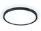 Ambrella Потолочный светодиодный светильник FZ3055 BK черный IP44 33W+10W 6400+6400К D375*40 (Без ПДУ) FZ3055 - фото 95115
