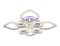 Ambrella Потолочный светодиодный светильник с пультом FA283/4+4 CH хром 147W 750*750*120 (ПДУ РАДИО 2.4G) FA283 - фото 95881