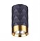 Odeon Light 4287/1C HIGHTECH ODL22 черный/золотистый/металл Потолочный светильник IP20 LED GU10 max 10W AD ASTRUM 4287/1C - фото 96502
