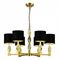 ST LUCE SL1759.303.06 Люстра подвесная Латунь/Черный E14 6*40W SL1759.303.06 - фото 98321