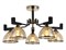 Ambrella Подвесная люстра TR9099/5 BK/GD/TI черный/золото/янтарь E27*5 max 40W D600*316 TR9099 - фото 98635